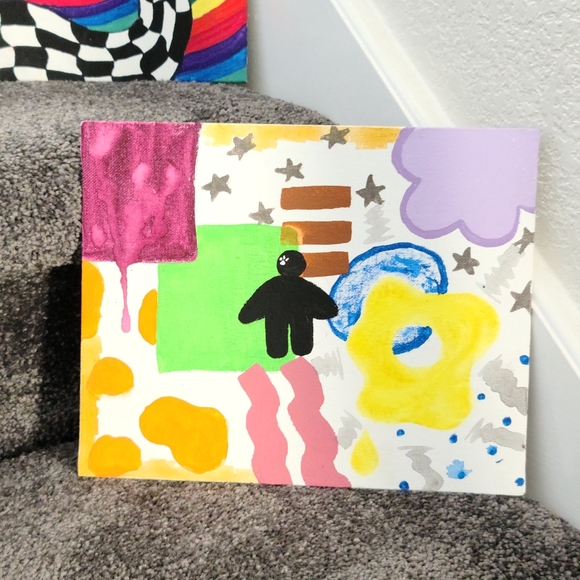 Original Hand Painting On Canvas - Picture 2 of 8